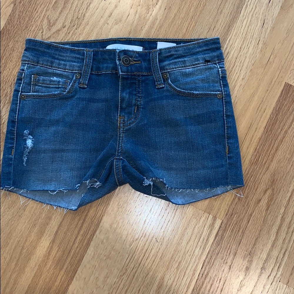 low rise skinny jean shorts